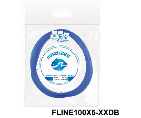AQUA MARINE - Supersoft Fishing Line (100X5 Coils Connected)